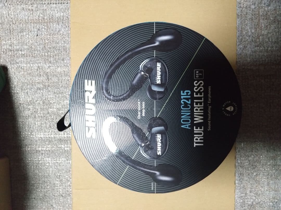 SHURE AONIC 215ワイヤレスイヤホン SF210DYBK＋TW2-A