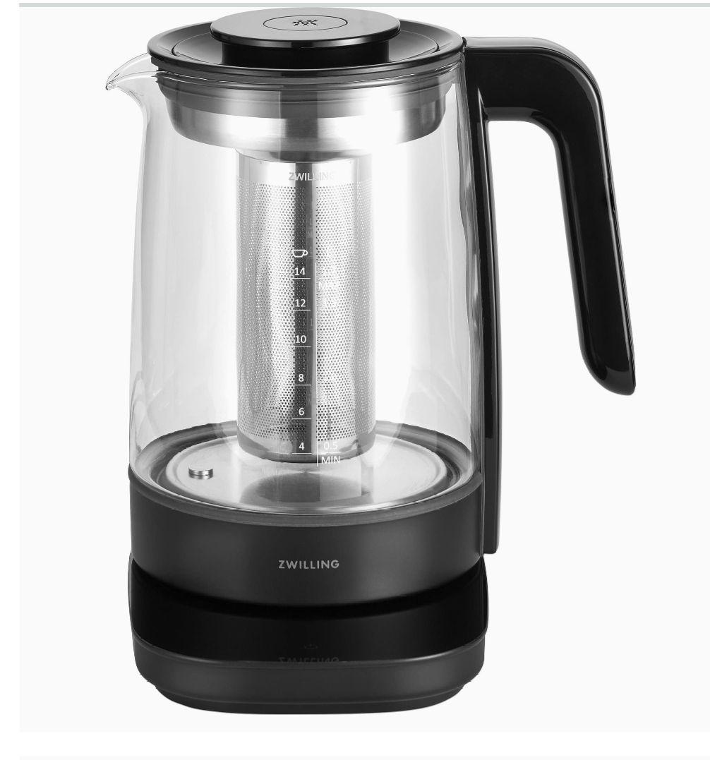 日本未発売色　ZWILLING ヨーロピアン電気ケトル ブラック 1.7Lポット