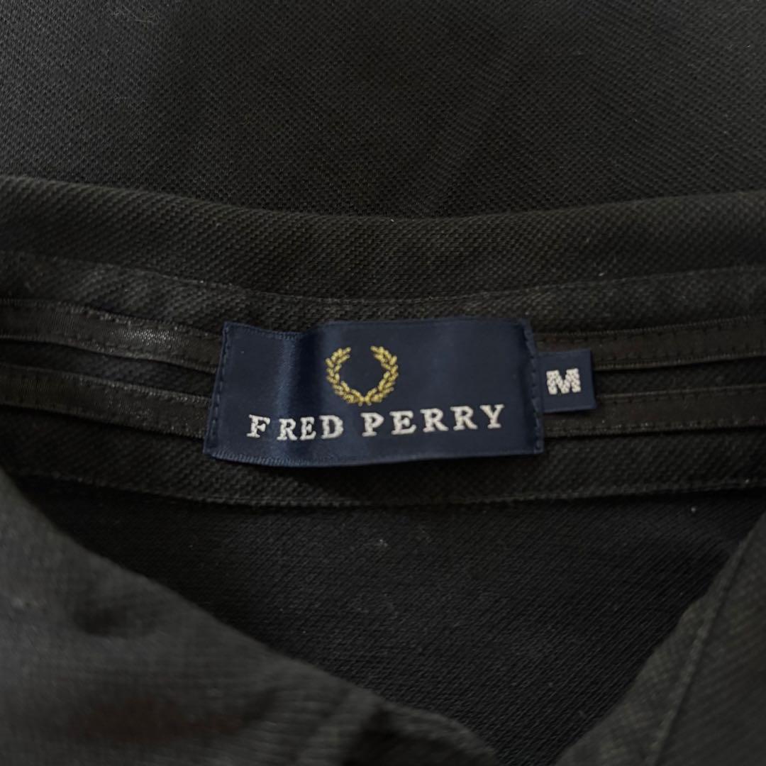 FRED PERRY ブラック ポロシャツ Mサイズ