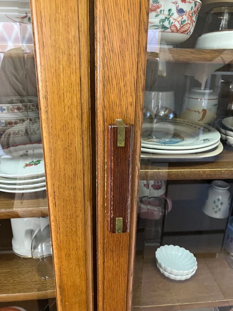 浜本工芸　木製　食器棚