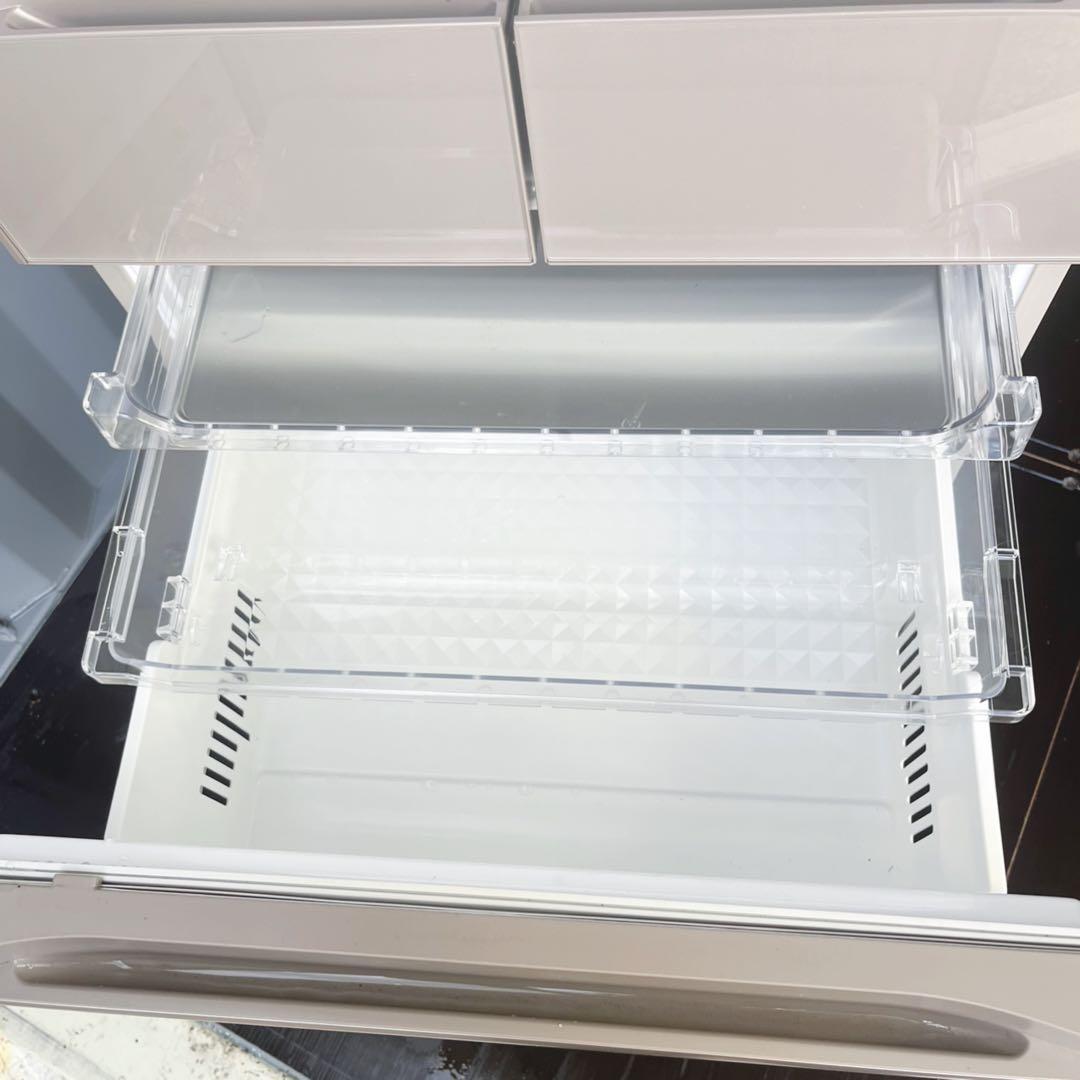 取付無料！高性能日立まるごとチルド搭載 クリスタルシャンパン5ドア冷蔵庫！洗濯機