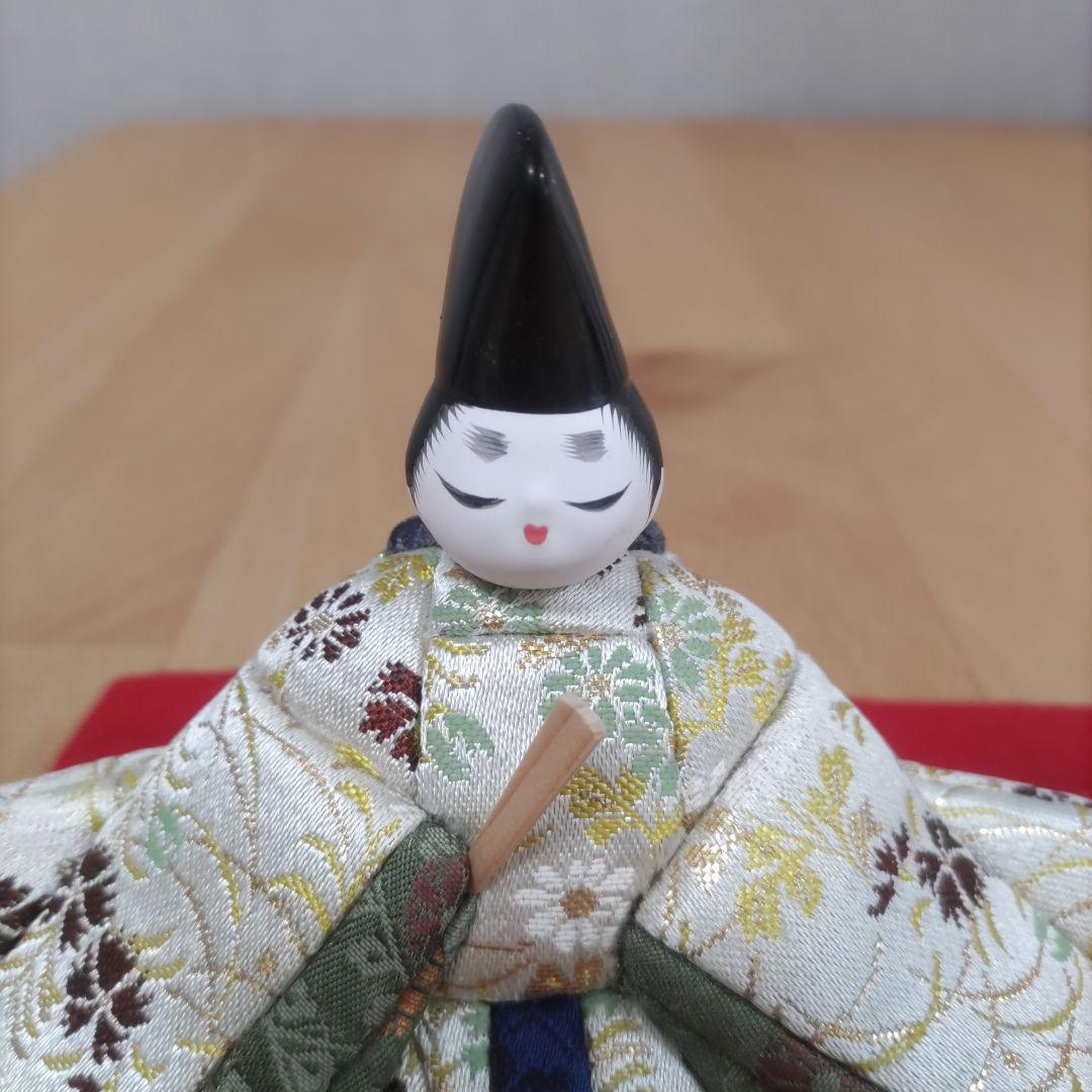 木目込人形　♥親王飾り❅小さい雛人形♥