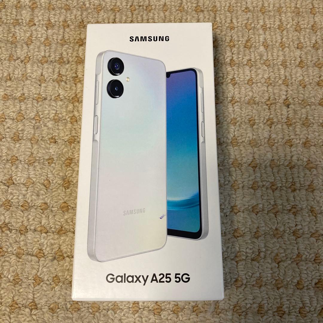 Galaxy A25 5G 本体　ライトブルー
