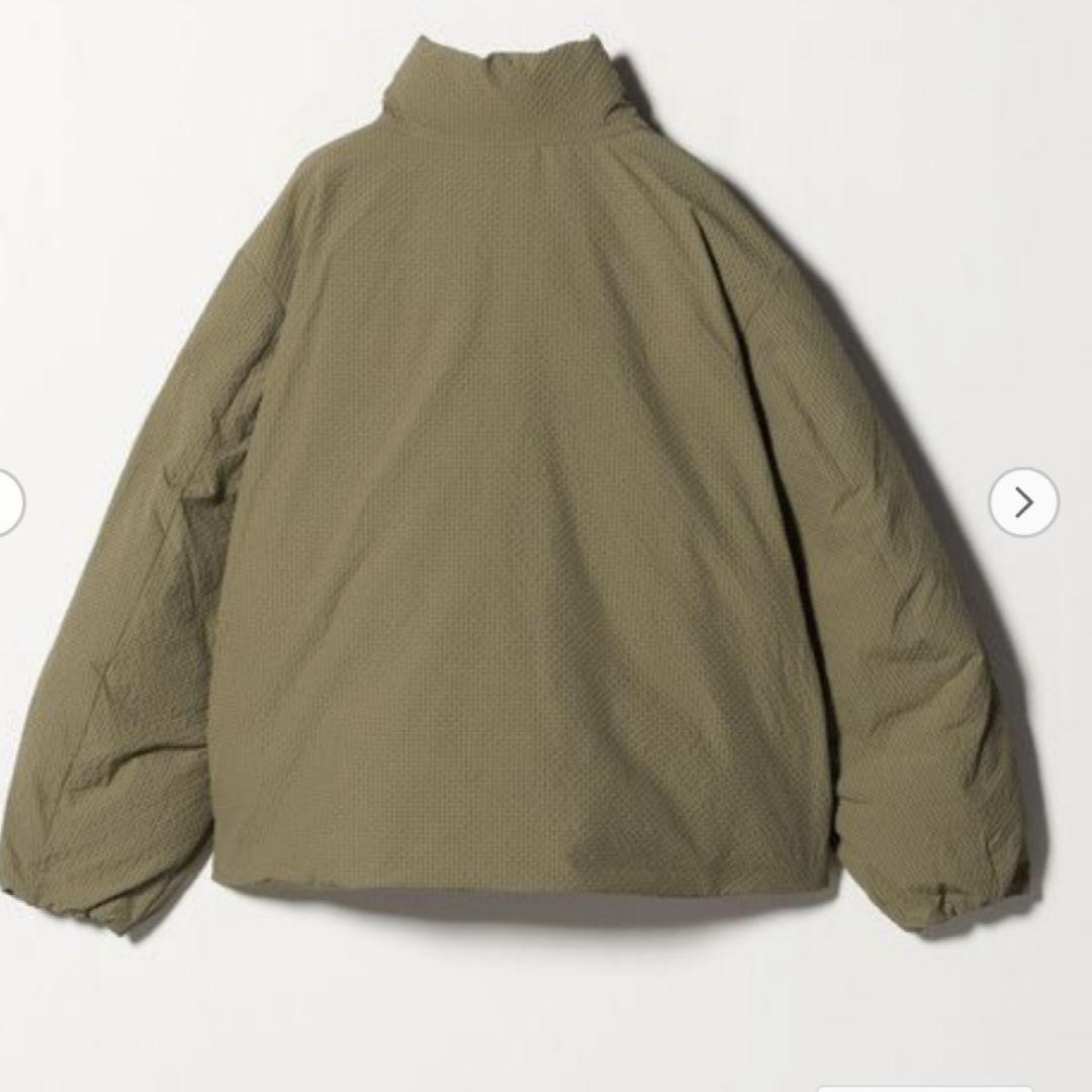 CITEN ミニチェックパデッドブルゾン 中綿ジャケット アウター