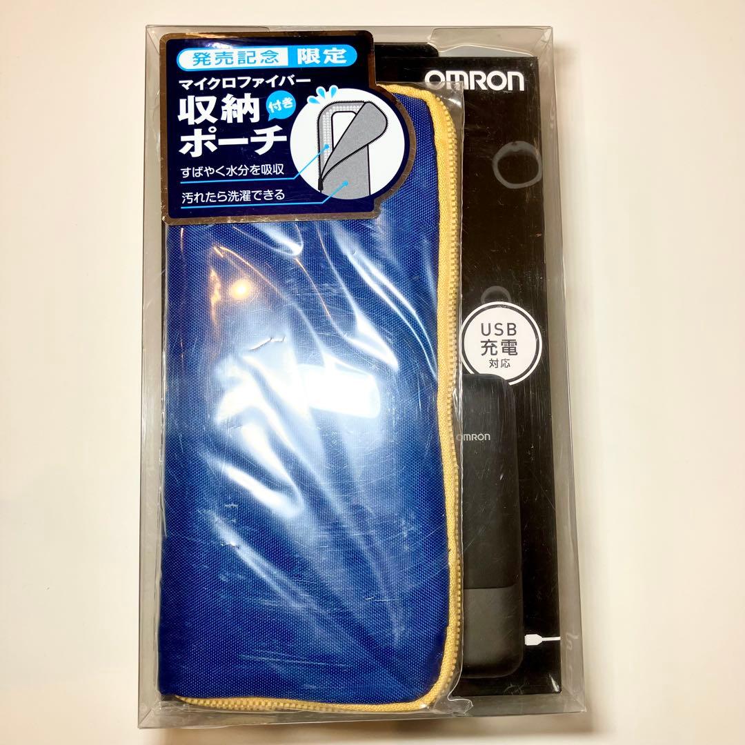 【新品未使用】オムロン 音波式電動歯ブラシ HT-B601-BK メディクリーン