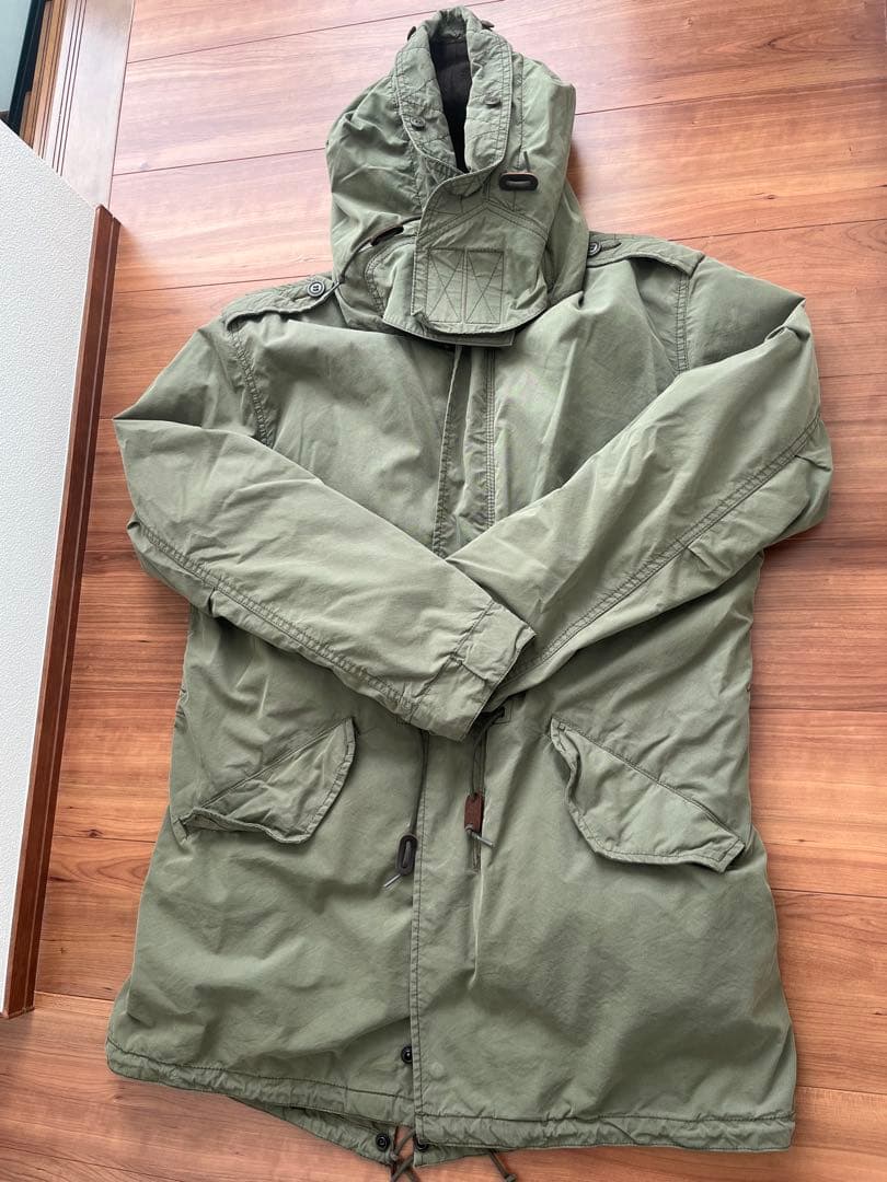 ALPHA Lee　アルファ リー ミリタリージャケット モッズコート　希少XL