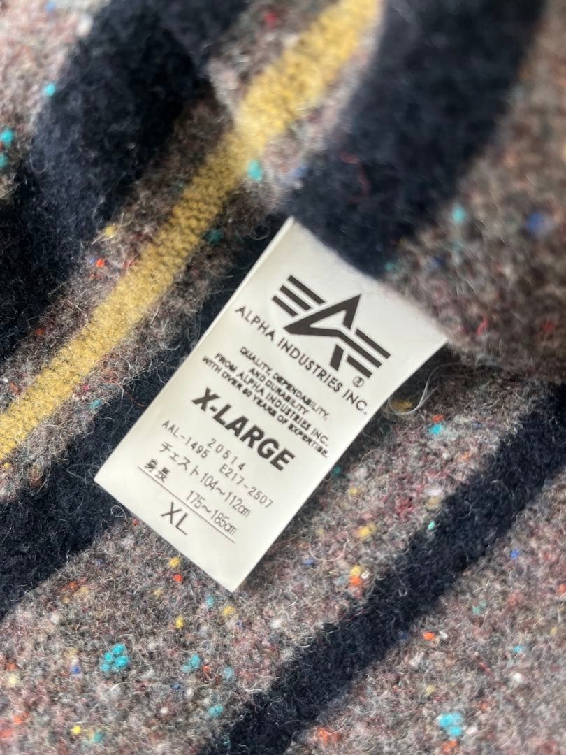 ALPHA Lee　アルファ リー ミリタリージャケット モッズコート　希少XL