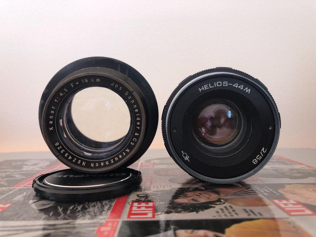 Schneider Kreuznach Xenar Ｆ4.5 M42改造