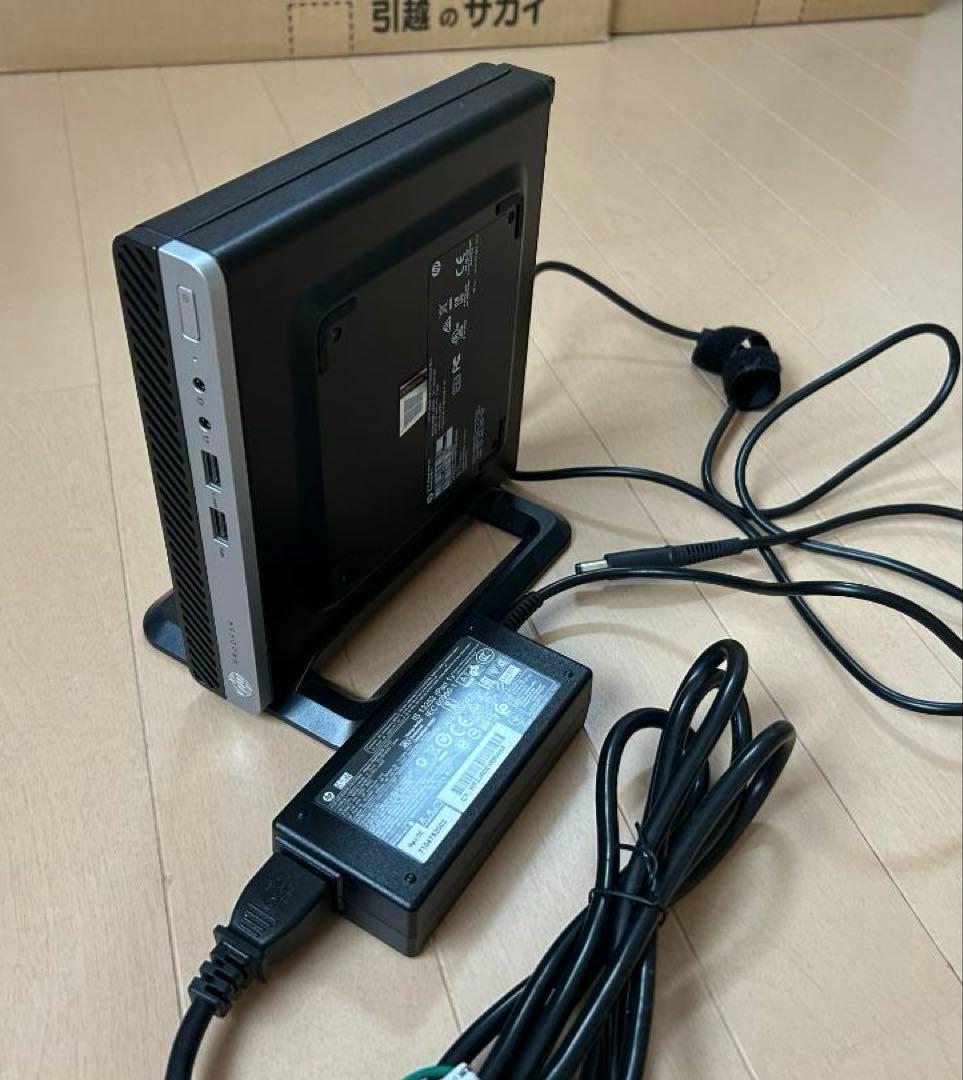 HP ProDesk400G5Mini i5-9500T メモリー8 M.2