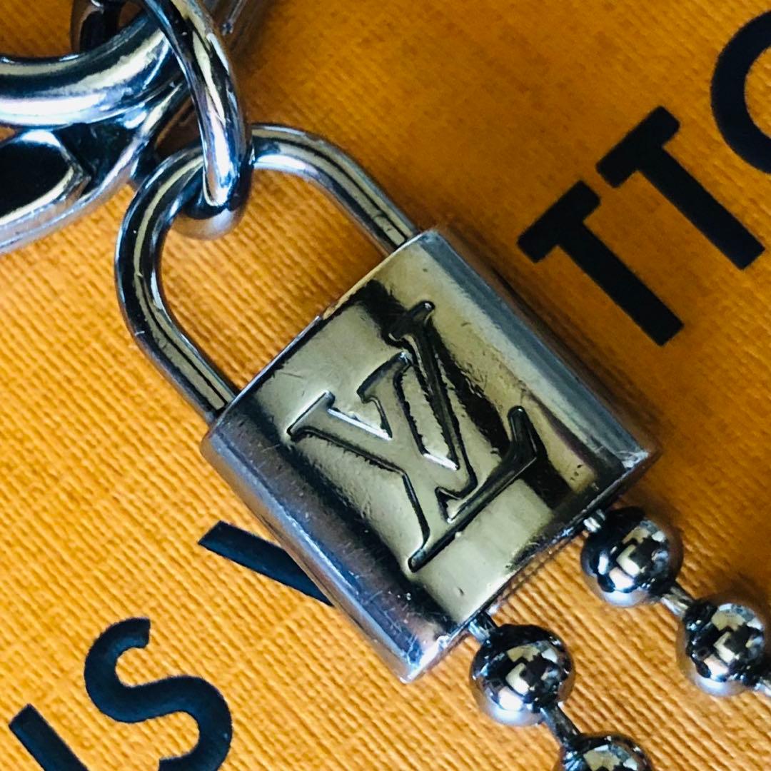 LOUIS VUITTON ポルトクレ タブ モノグラムID キーホルダー極美