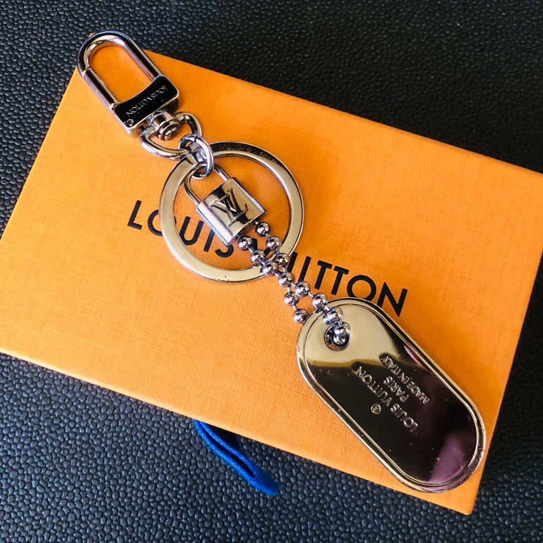 LOUIS VUITTON ポルトクレ タブ モノグラムID キーホルダー極美