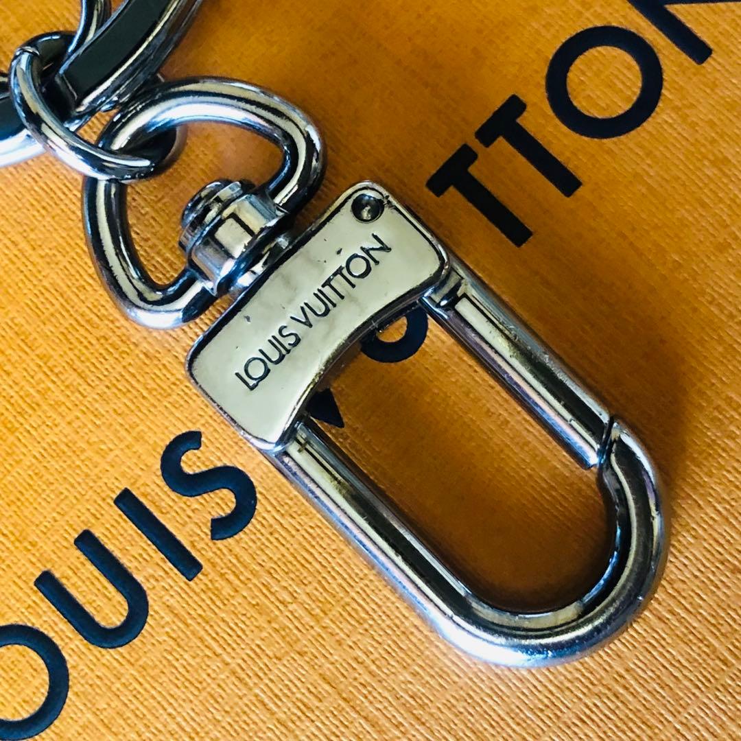 LOUIS VUITTON ポルトクレ タブ モノグラムID キーホルダー極美