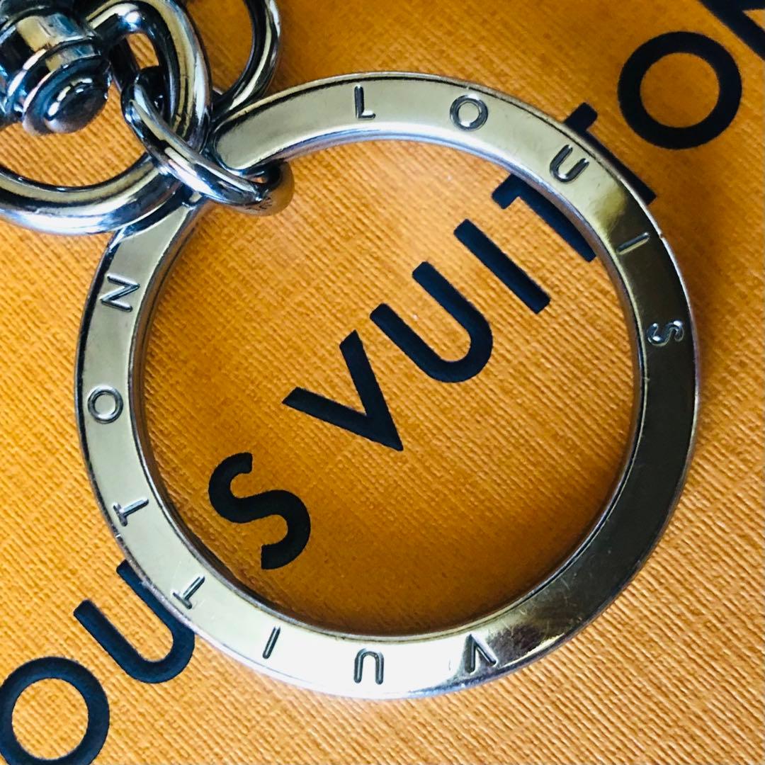 LOUIS VUITTON ポルトクレ タブ モノグラムID キーホルダー極美