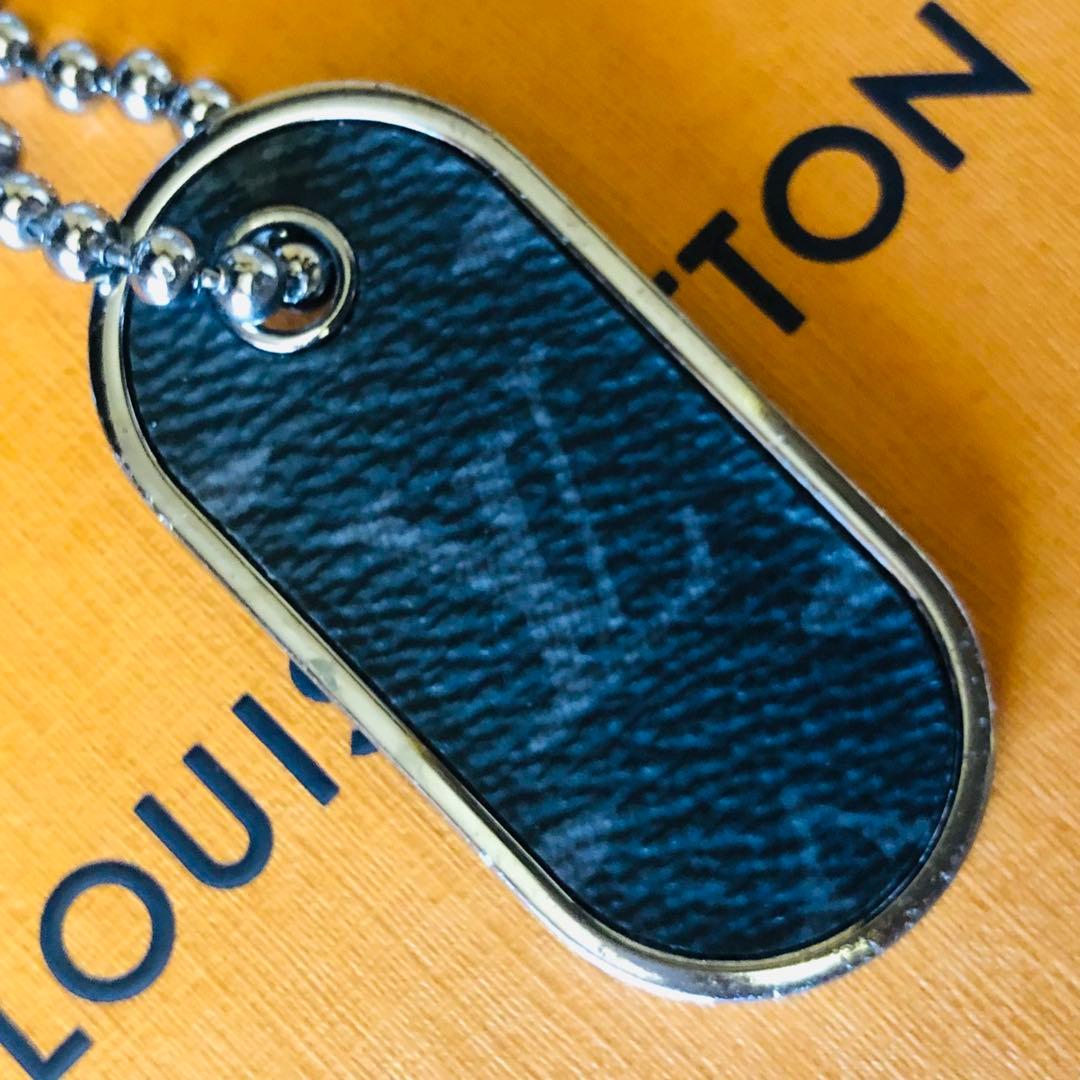 LOUIS VUITTON ポルトクレ タブ モノグラムID キーホルダー極美