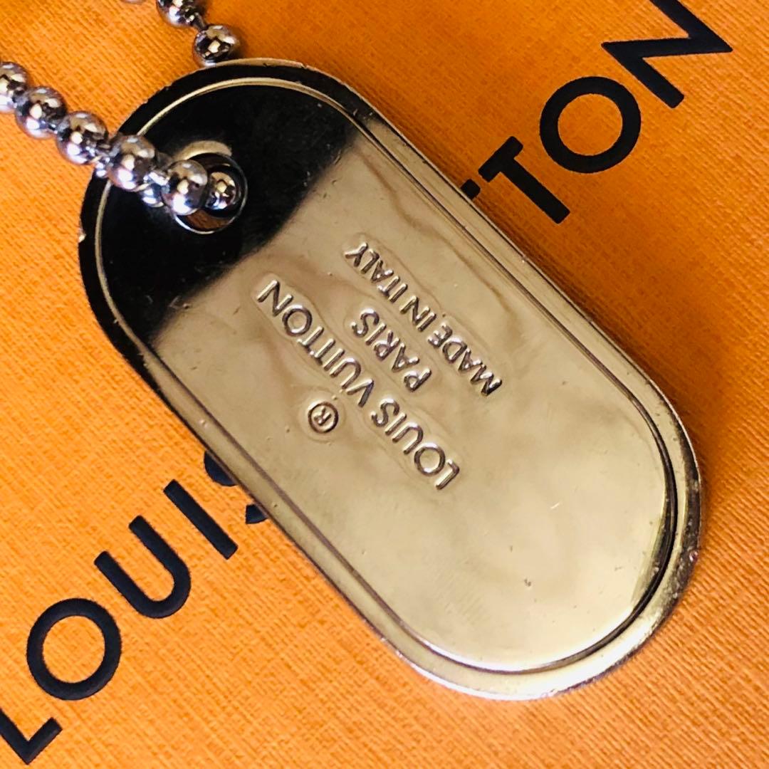 LOUIS VUITTON ポルトクレ タブ モノグラムID キーホルダー極美