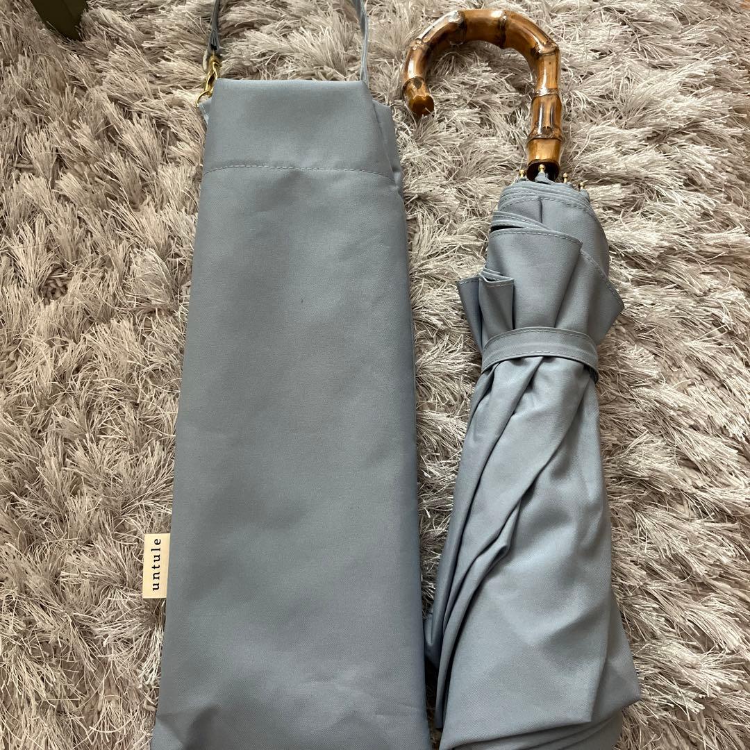 untule 2段2WAY 折りたたみ日傘(50cm)/