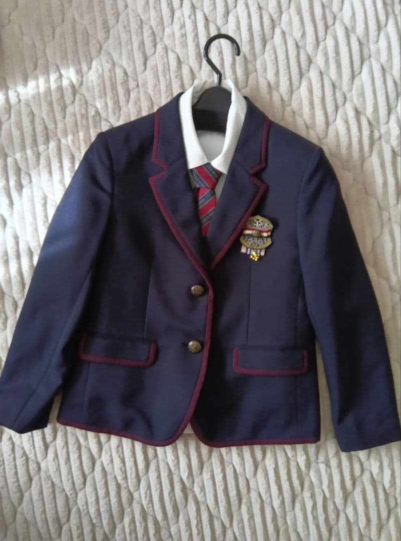 ☆美品☆ ELLE en noir/エルアンノワール 150卒服 スーツ 卒業式