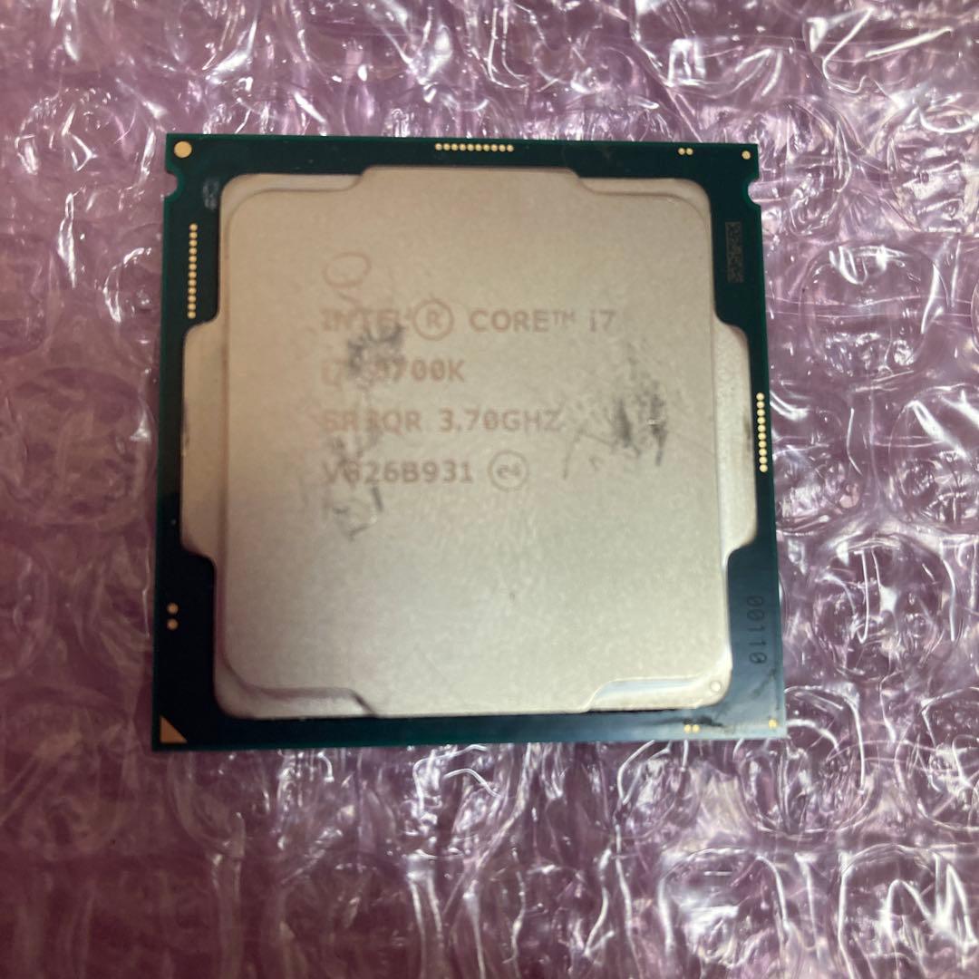 K*n様 Intel Core i7-8700K CPU 3.70GHz