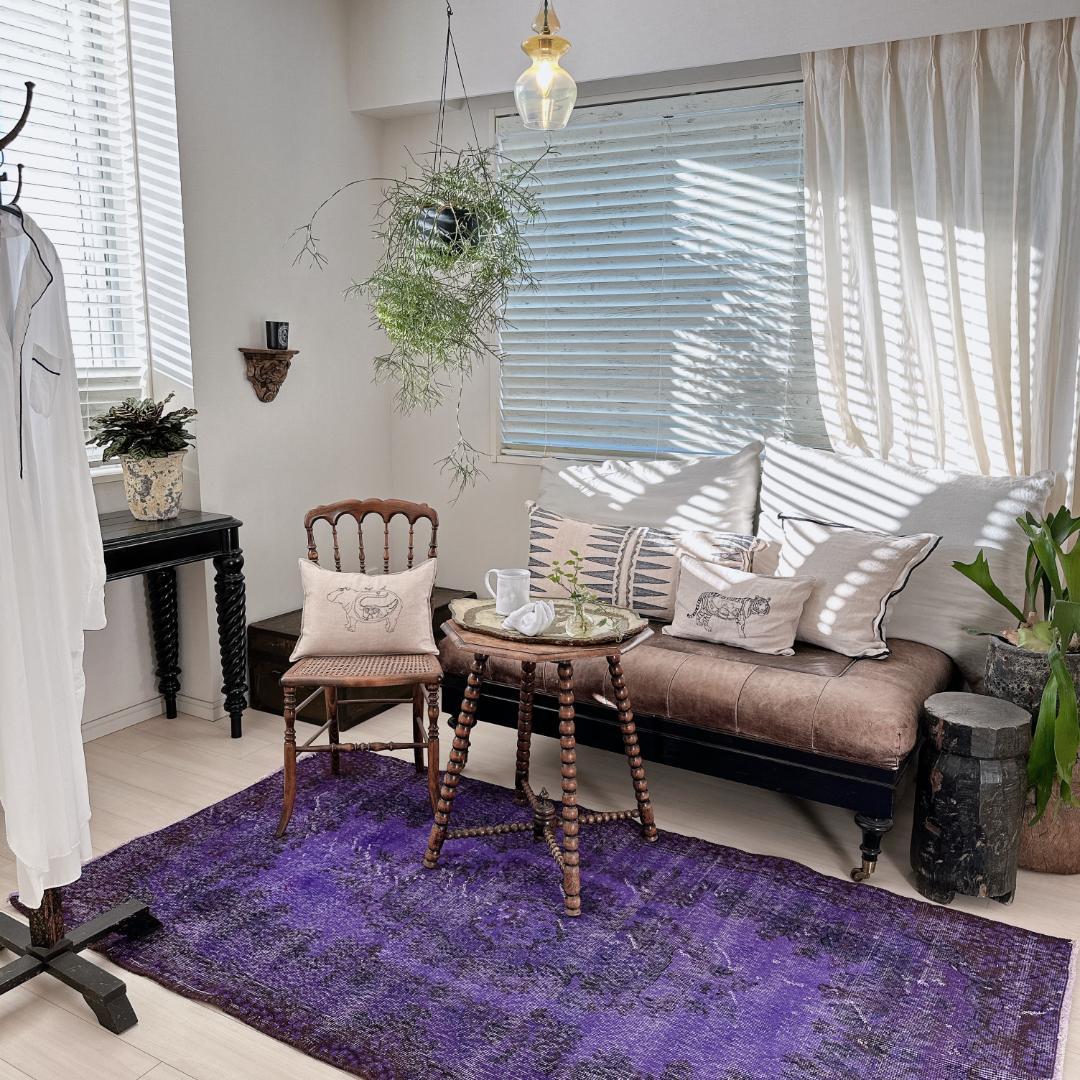 2080 トルコ ヴィンテージラグ A114