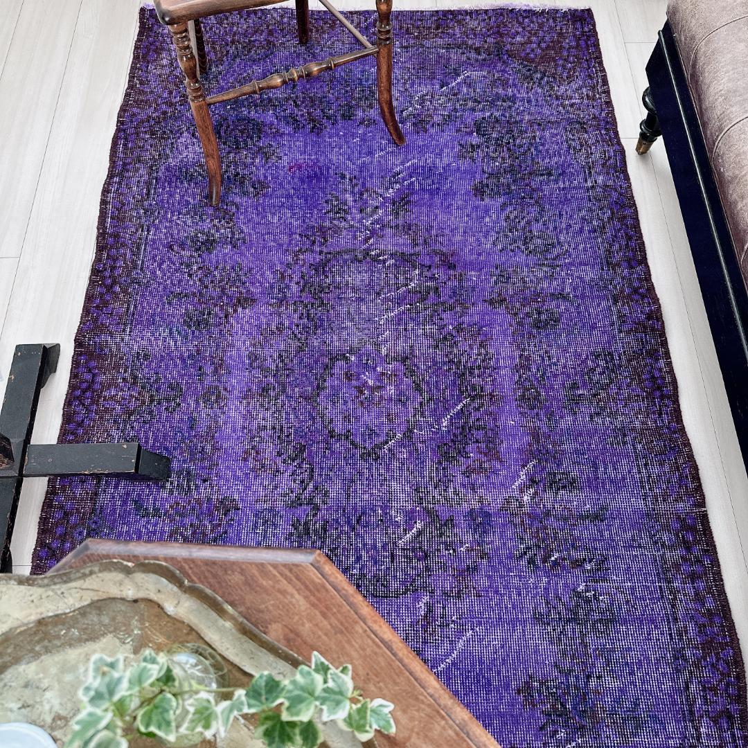 2080 トルコ ヴィンテージラグ A114