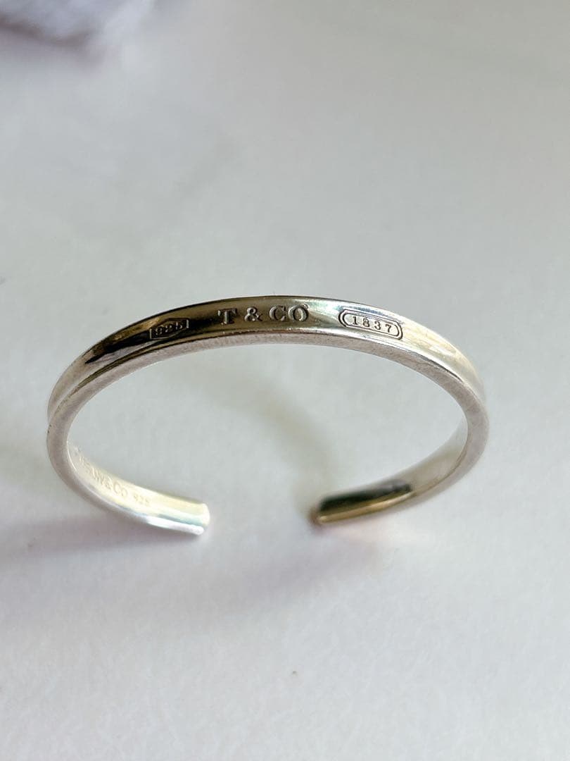 【TIFFANY&Co.】カフ ナロー 1837 バングル✧*。