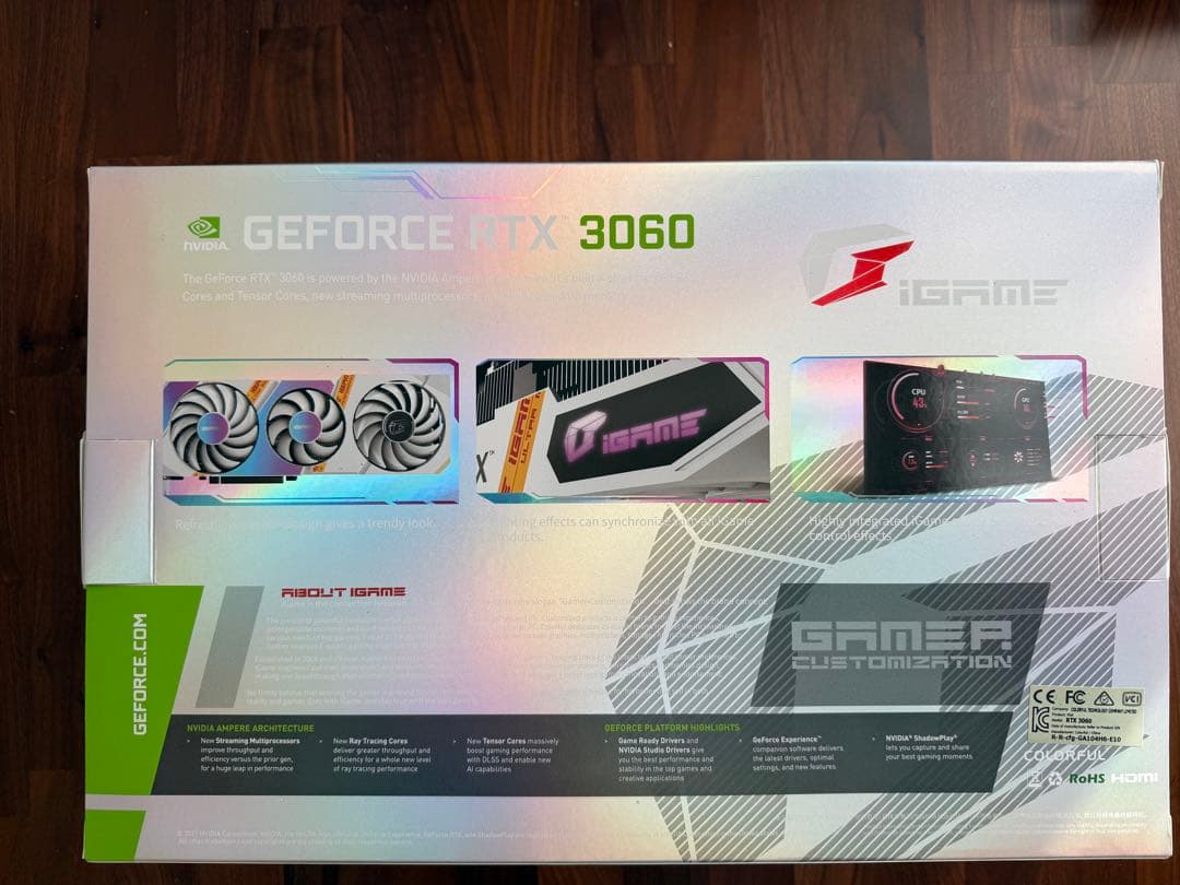 【flat well】Geforce RTX 3060 Ultra W