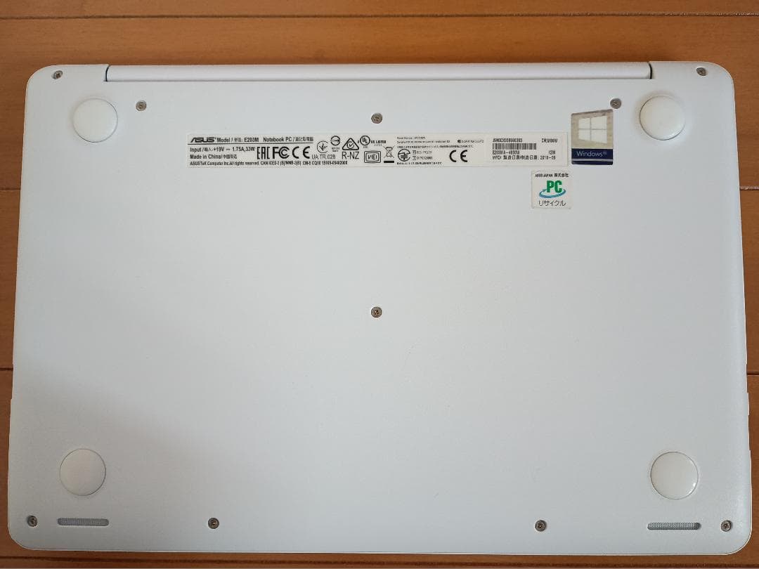 ASUS NotebookPC E203MA/ノートパソコン/Windows11
