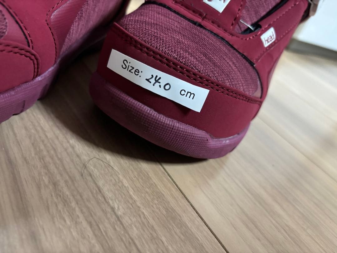 ★展示品★お洒落　可愛い　ヘッド　スノーボード ブーツ BOA レディース