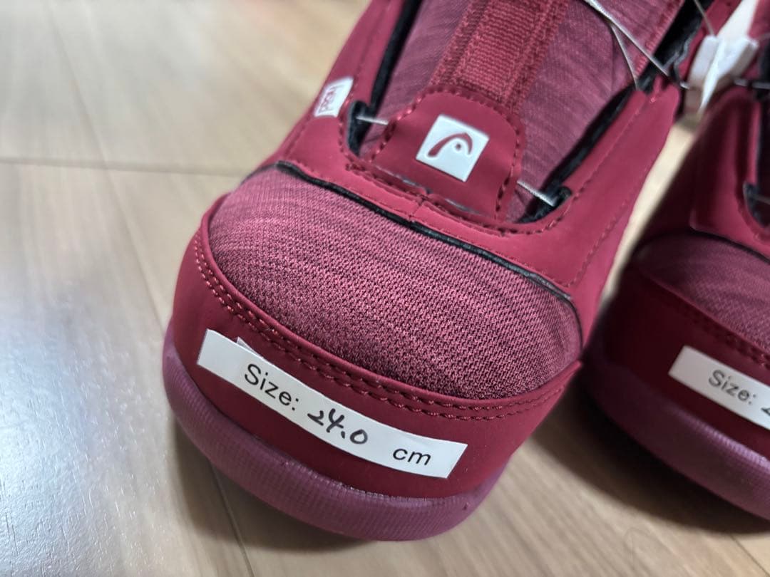 ★展示品★お洒落　可愛い　ヘッド　スノーボード ブーツ BOA レディース