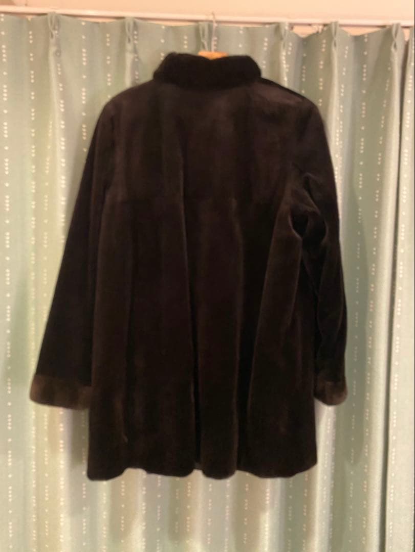 Altima ミンクコート ボタン付き イタリア製