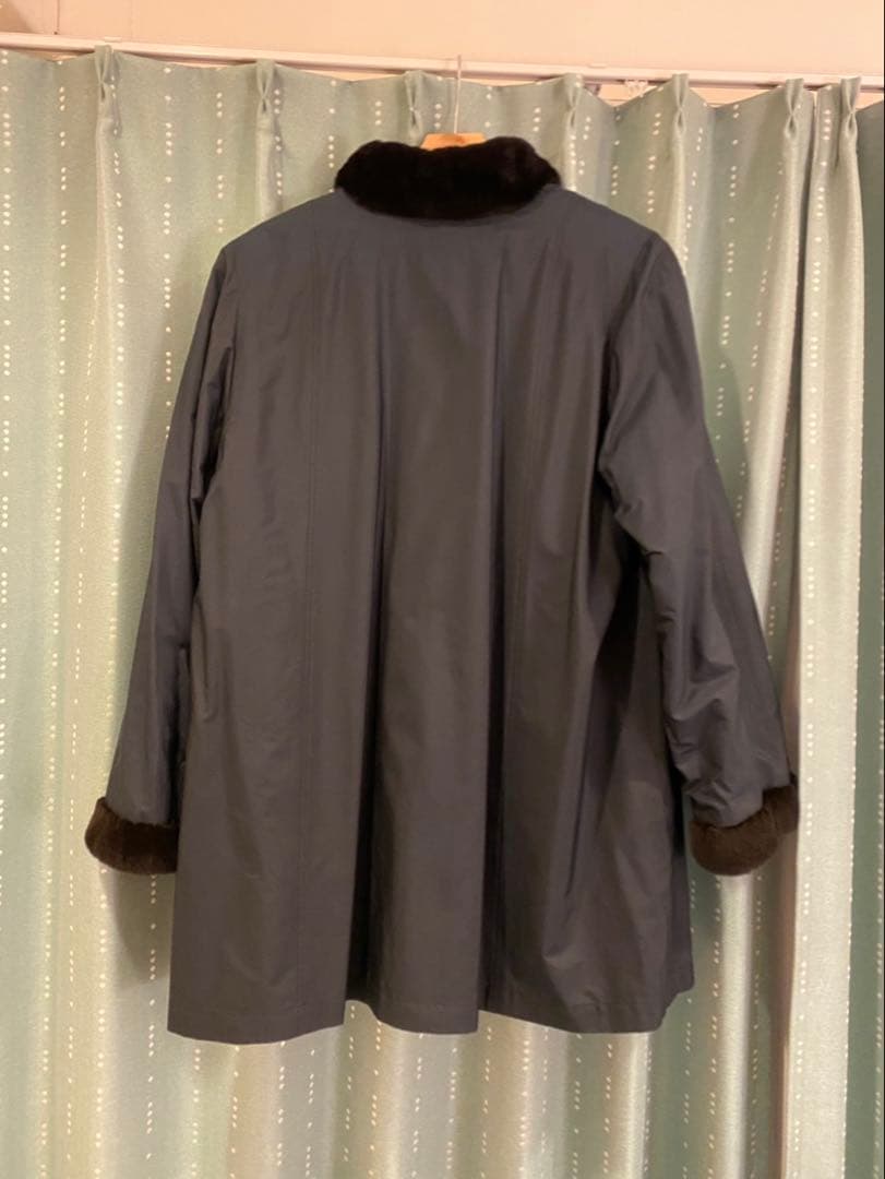 Altima ミンクコート ボタン付き イタリア製