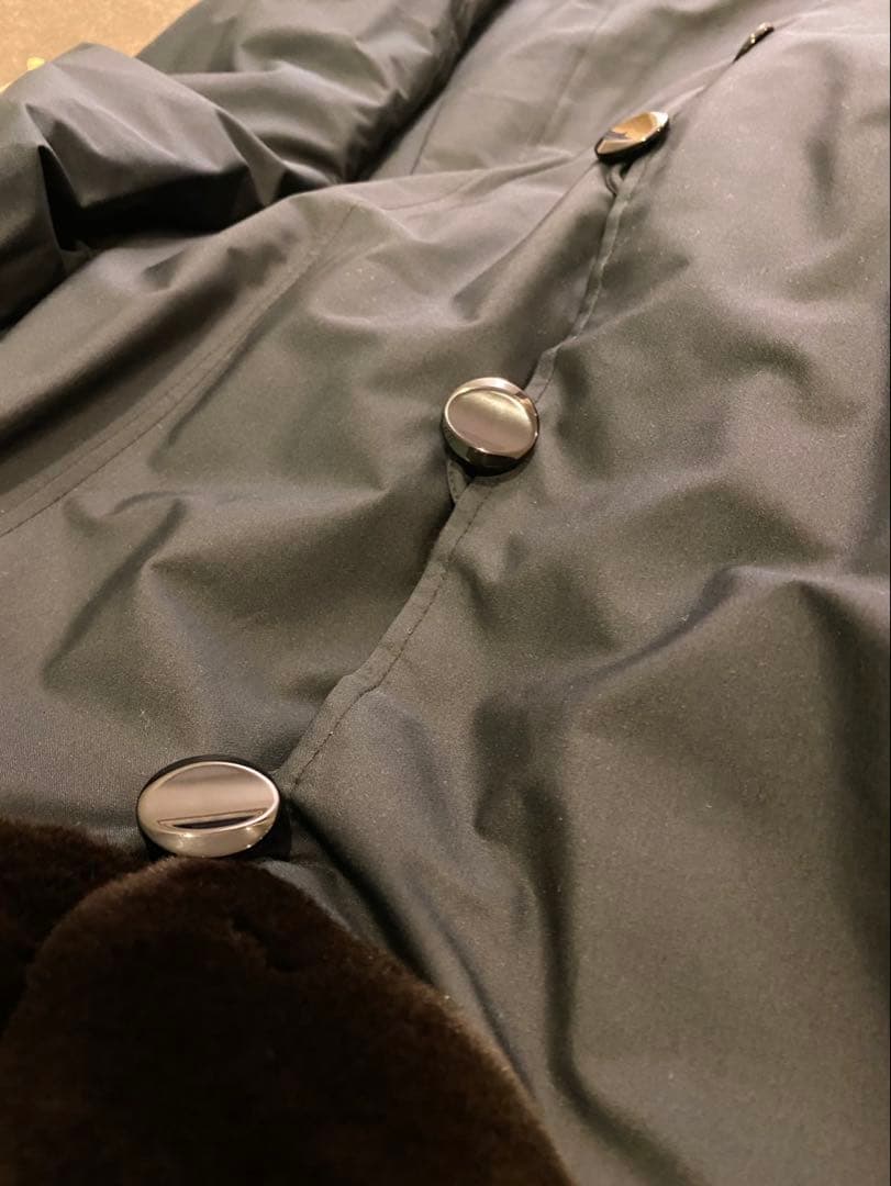 Altima ミンクコート ボタン付き イタリア製