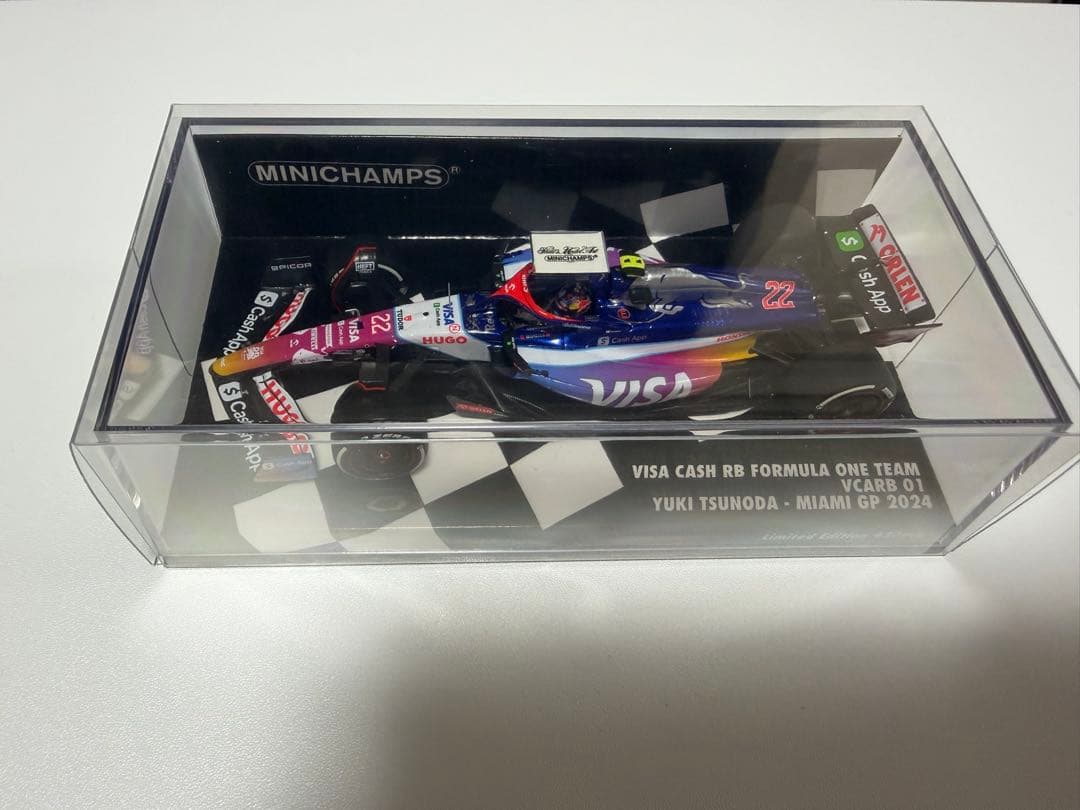 F1 角田裕毅 選手 VCARB 01 モナコGP 2024 1/43モデル