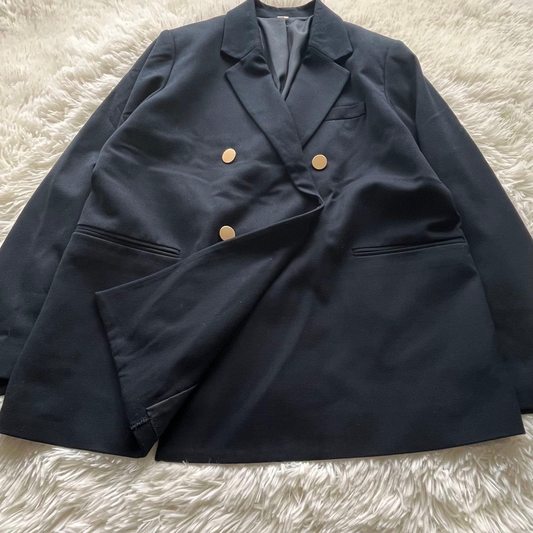 ミラオーウェン　M 金ボタン　テーラードジャケット　ダブル
