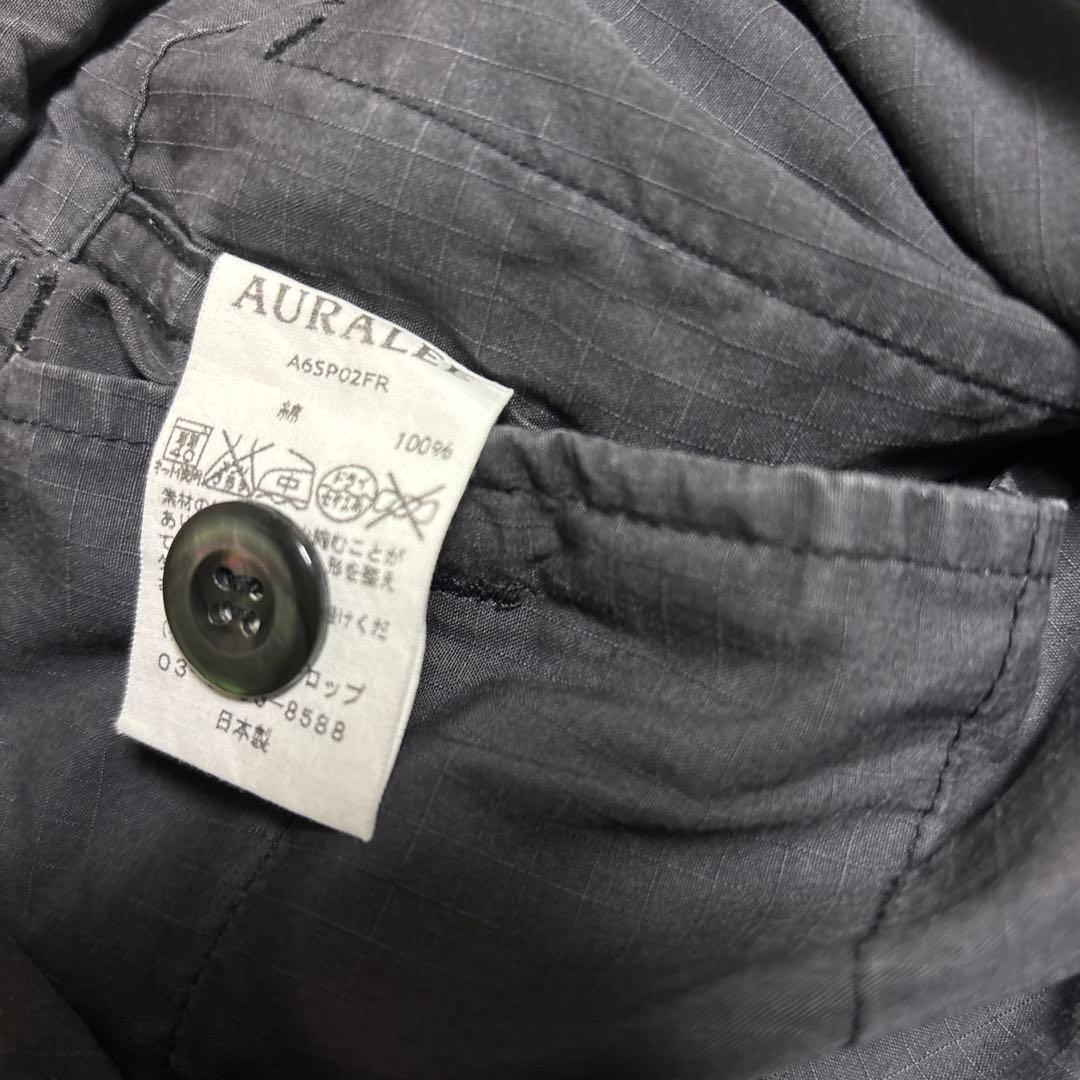 AURALEE カーゴパンツ ダークグレー