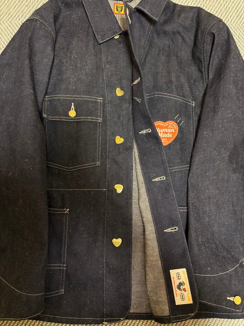 ジャケット・アウター HUMAN MADE denim cover all jacket
