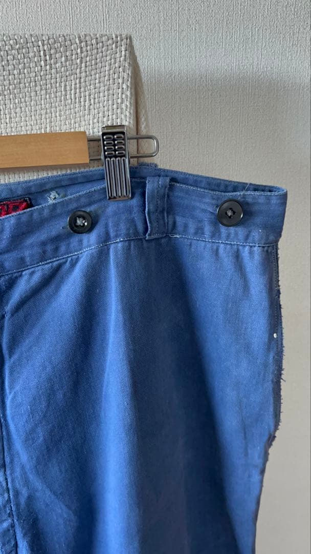 40s-50s FOR 極太シルエット ワークパンツ フレンチ ユーロ メティス