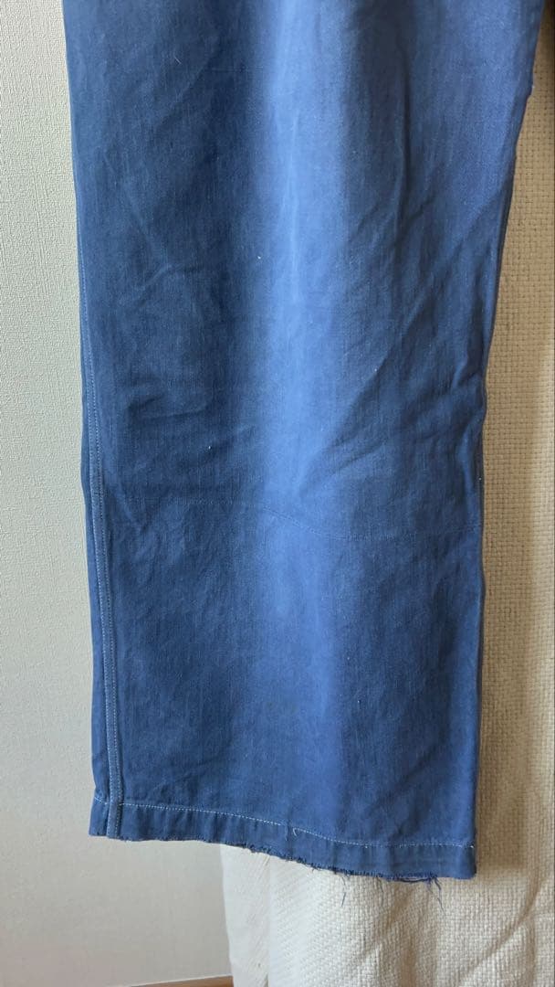 40s-50s FOR 極太シルエット ワークパンツ フレンチ ユーロ メティス