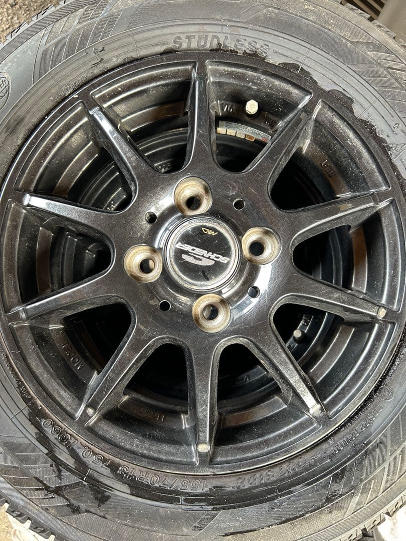 ⭐︎新春セール⭐︎ヨコハマ　スタッドレスiG60 4本　155/70R13 21年製