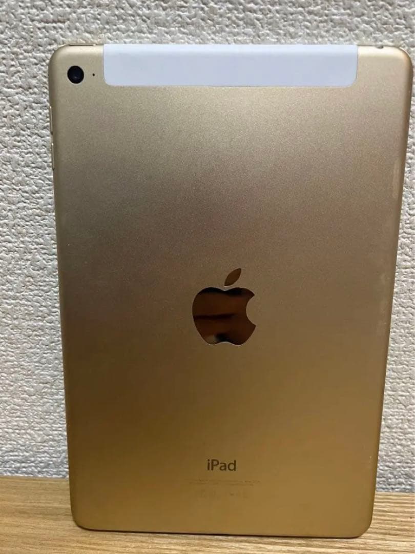 【美品】iPad mini4 Wi-Fi + Cellular 16GBゴールド