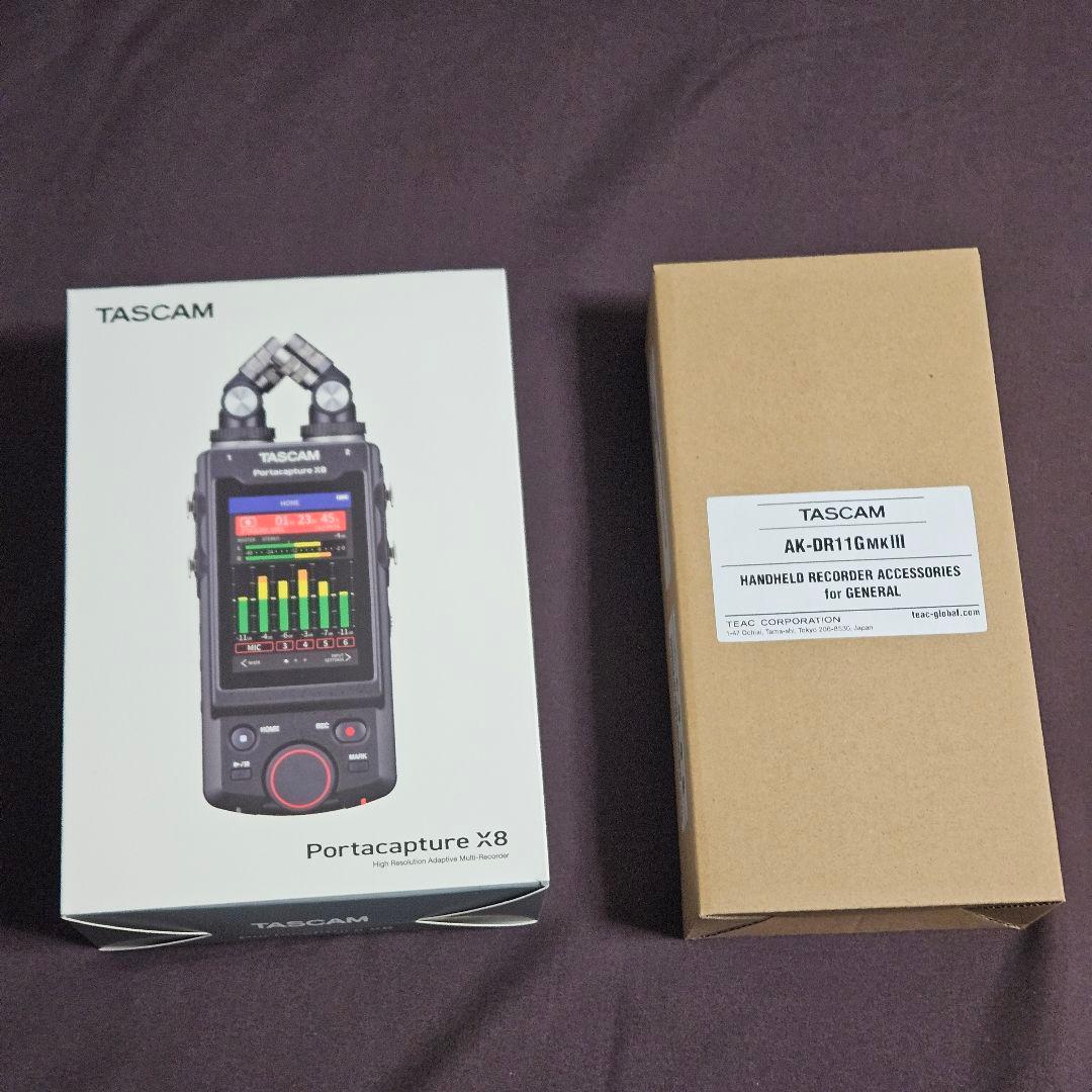 【送料無料】TASCAM X8 リニアPCMレコーダー