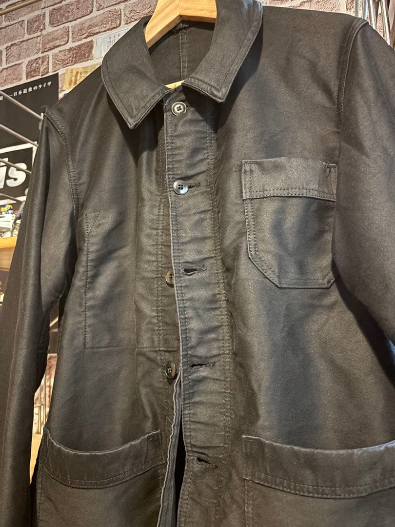ヴィンテージブラックモールスキン　Le Vetement de Force製