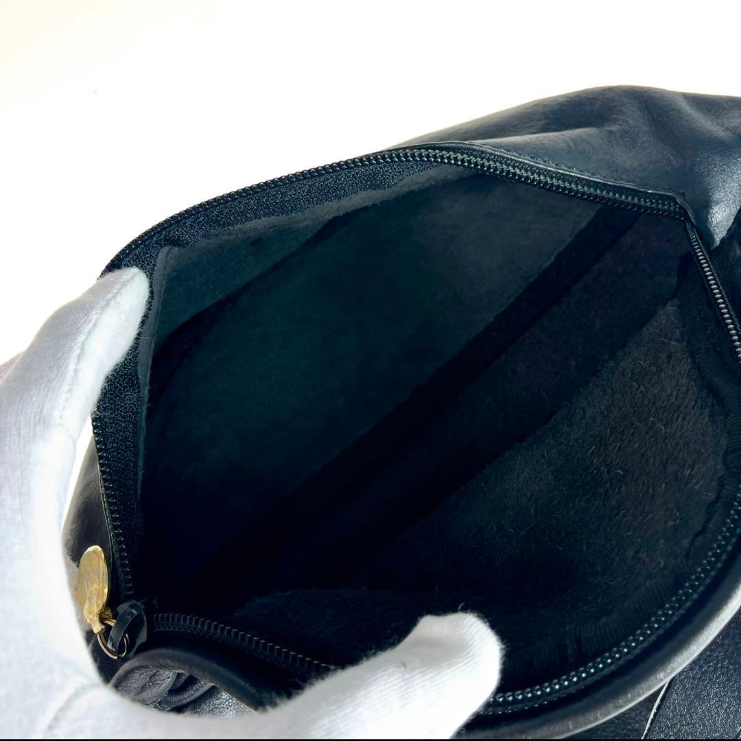 VERSACE ウエストバッグ メデューサ レザー a531