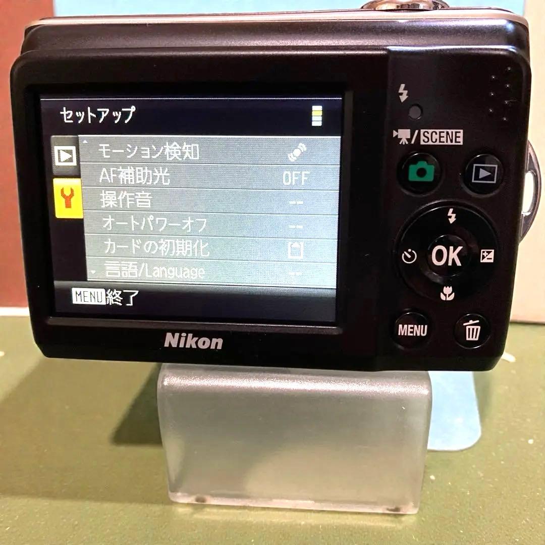 [美品 乾電池駆動] Nikon(ニコン)クールピクス L21 シルバー