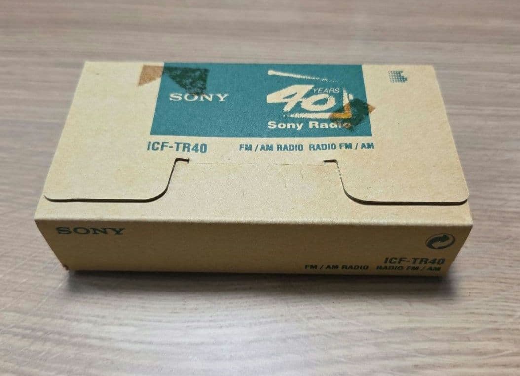 SONY ICF-TR40 ブラウン 40周年記念モデル