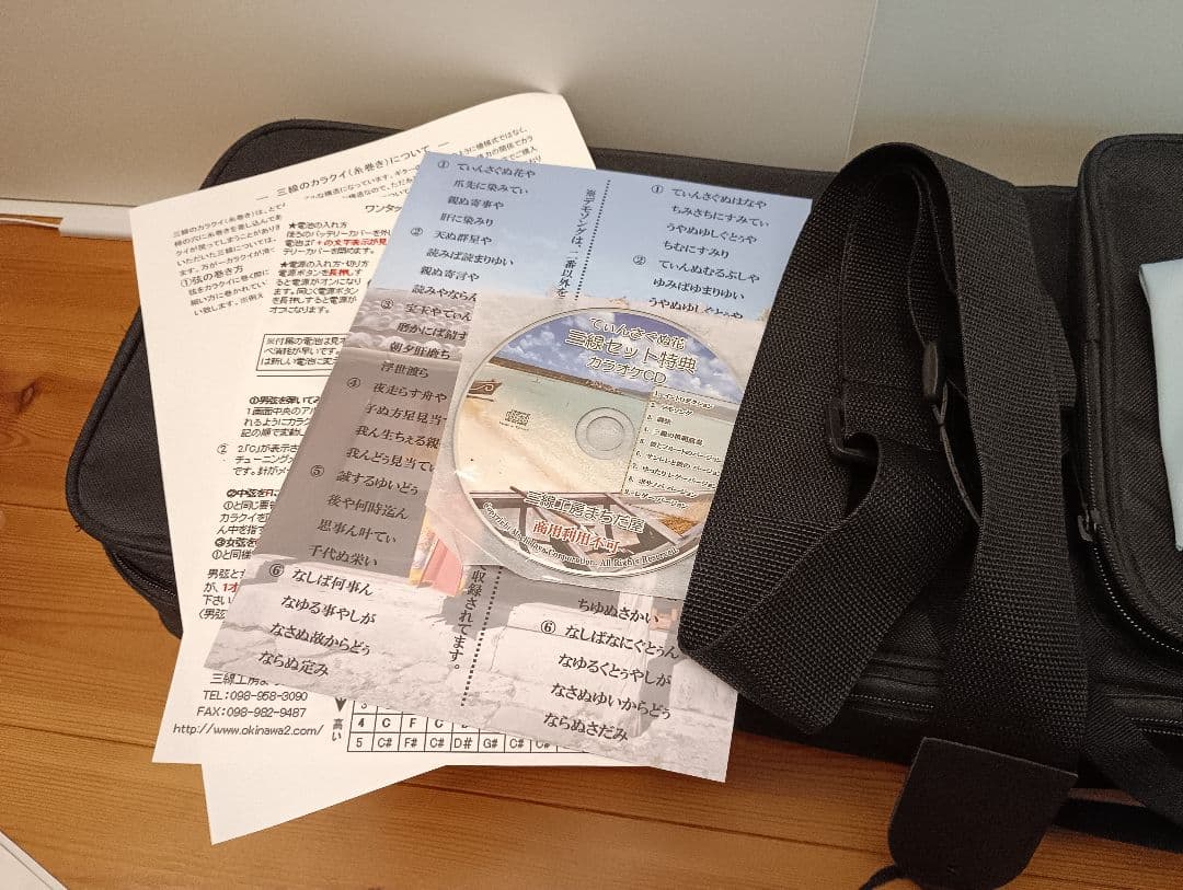 三線沖縄初心者フルセットケースBEGIN三線曲集付き