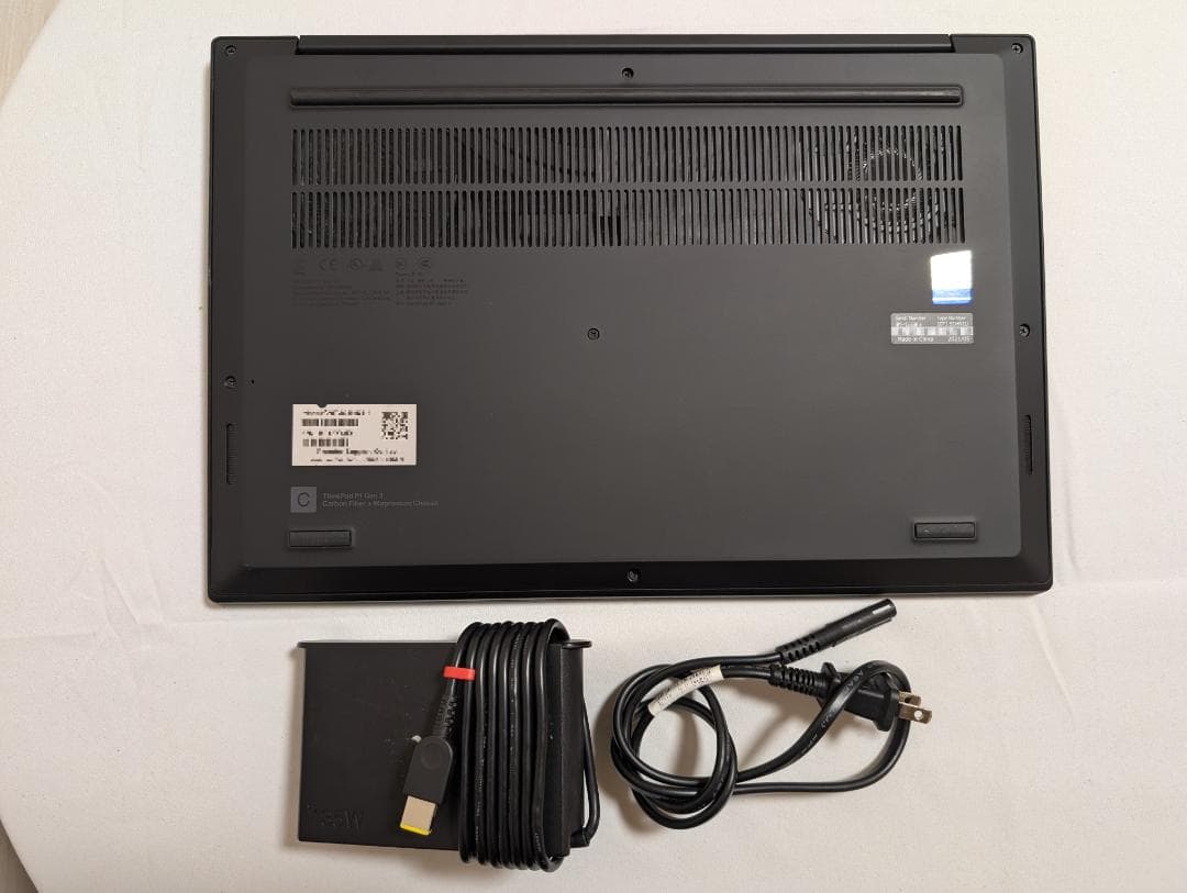 Windowsノート本体 ThinkPad P1 Gen3 i7/32G/1TB/15.6/4K/GPU