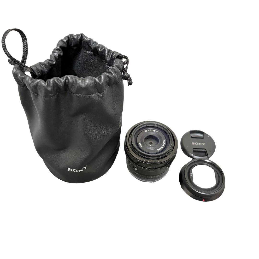 SONY FE 40mm F2.5 G 単焦点レンズ SEL40F25G