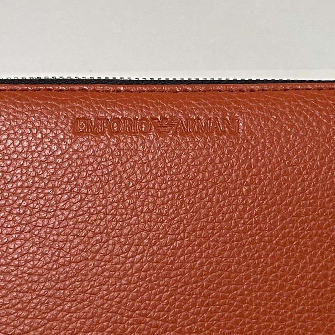 EMPORIO ARMANI エンポリオアルマーニ　長財布　【オレンジ】