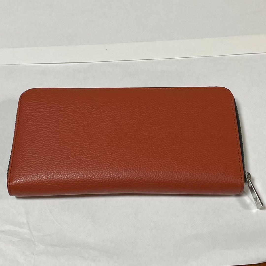 EMPORIO ARMANI エンポリオアルマーニ　長財布　【オレンジ】